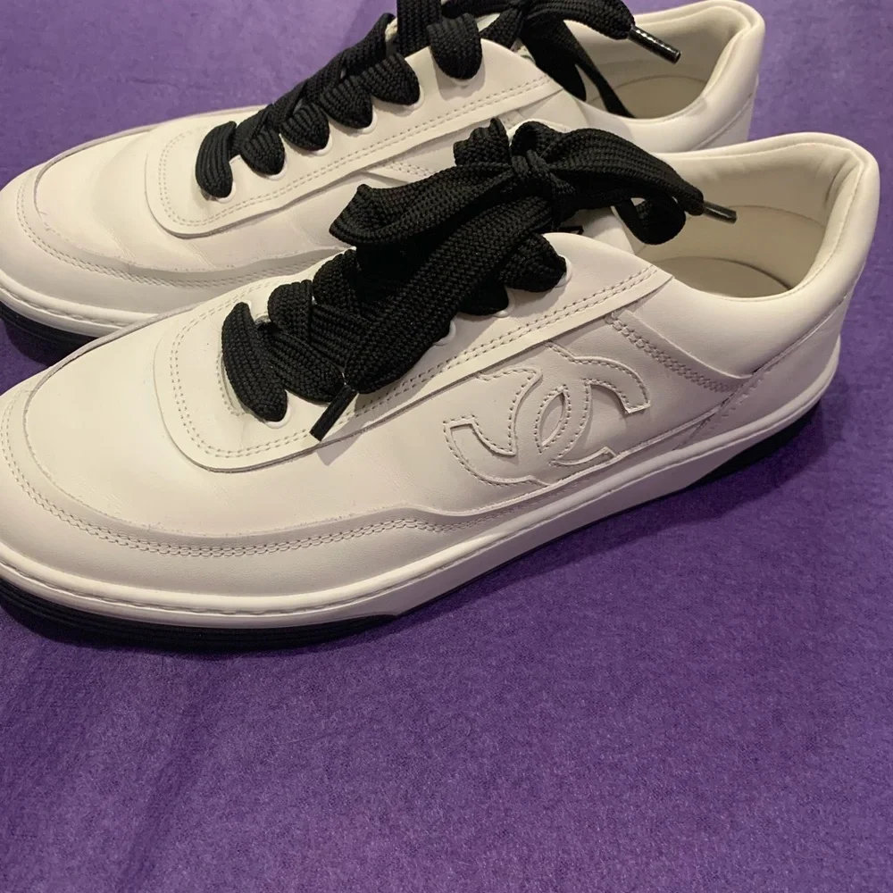 CHANEL Pony-Style Calfskin Trainers
